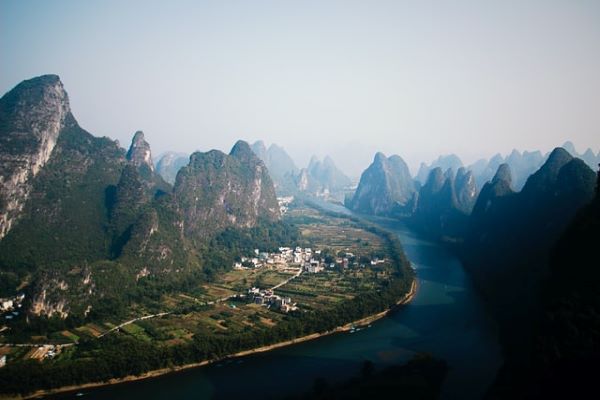 China's Iconic Highlights: Skyline, Scenic Rivers, & Pandas