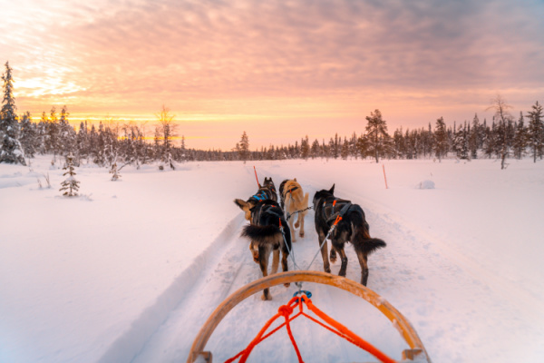 Snow covered Finland