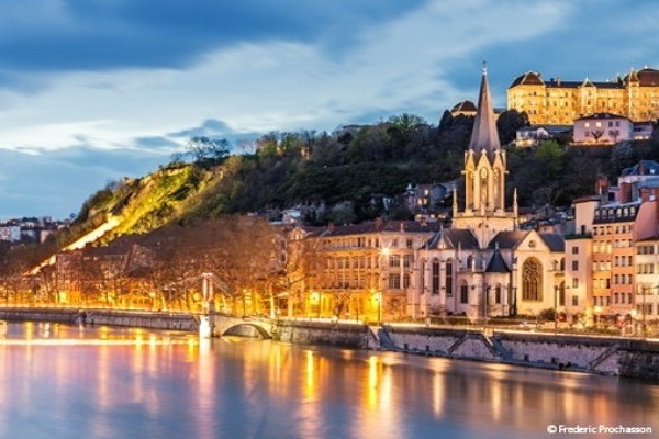 Paris and Lyon
