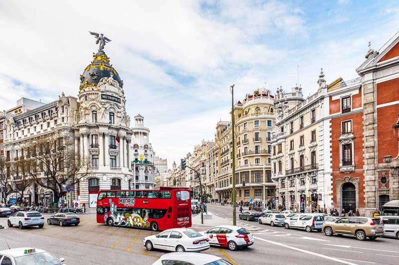 Madrid Cordoba Seville Granada Madrid