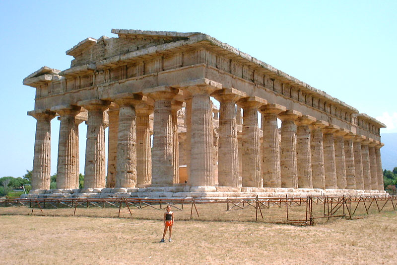 Cape Sounion in the afternoon