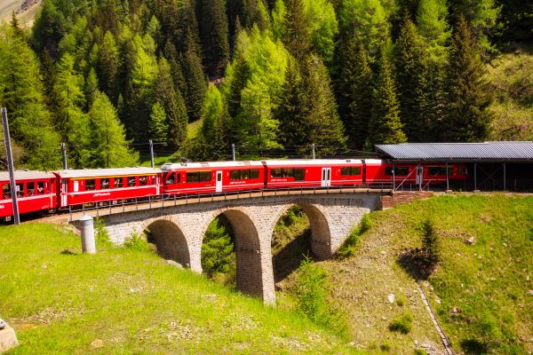 Switzerland by Glacier Express