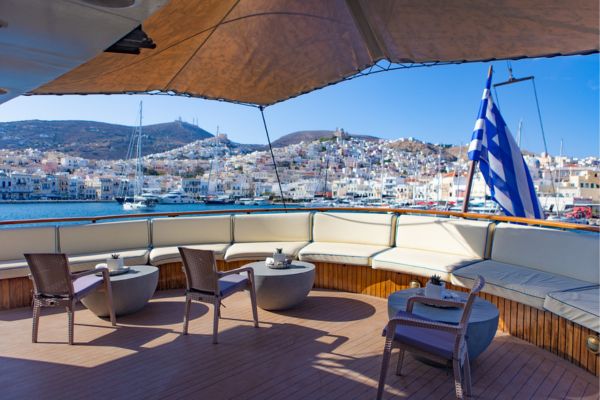 Cruising through the Cyclades of Greece