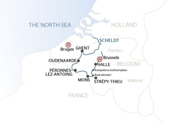 Belgian Canal Gems: Art, History and Taste