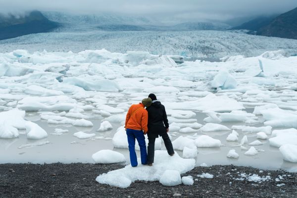 Icebergs and Hot Springs
