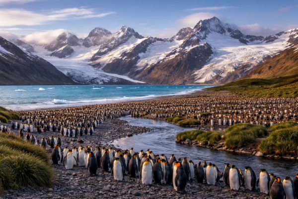 Antarctica and South Georgia Air-Cruise