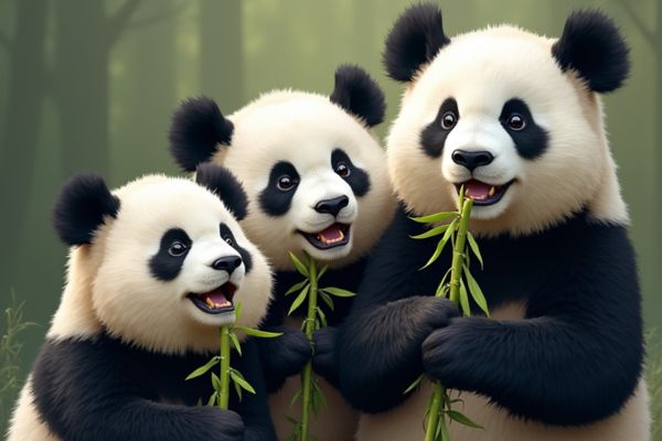 China's Iconic Highlights: Skyline, Scenic Rivers, & Pandas