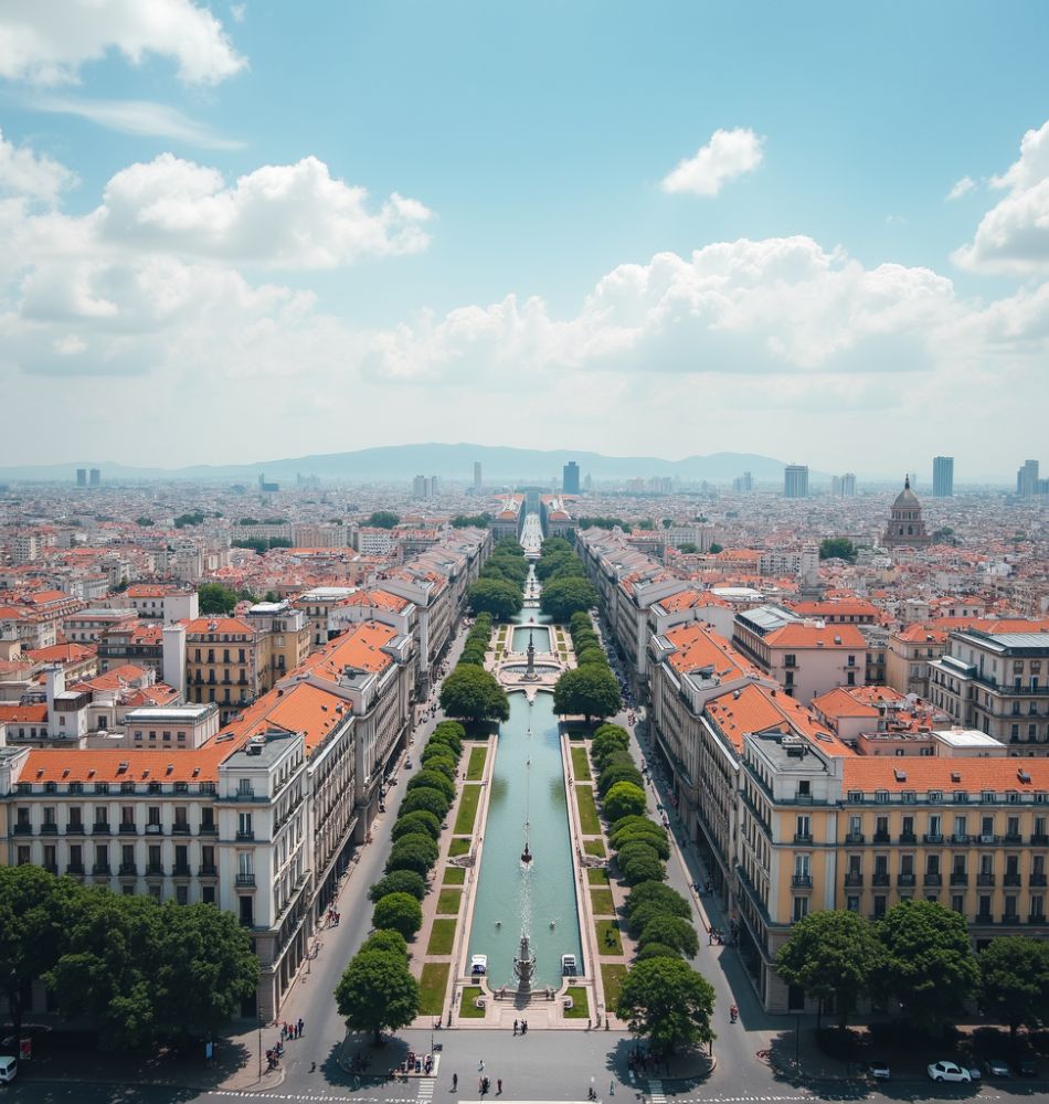 Madrid-Lisbon-Seville-Granada-Barcelona