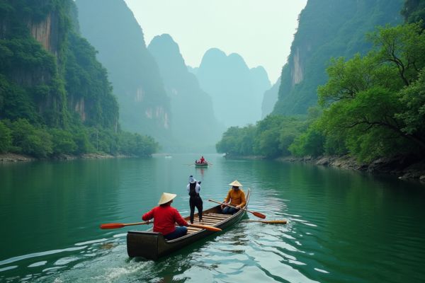 China's Iconic Highlights: Skyline, Scenic Rivers, & Pandas