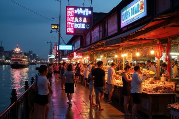 Immerse Bangkok Dinner tour with Tuk Tuk