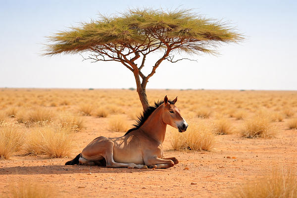 Camel Trek through Central Mongolian Grasslands
